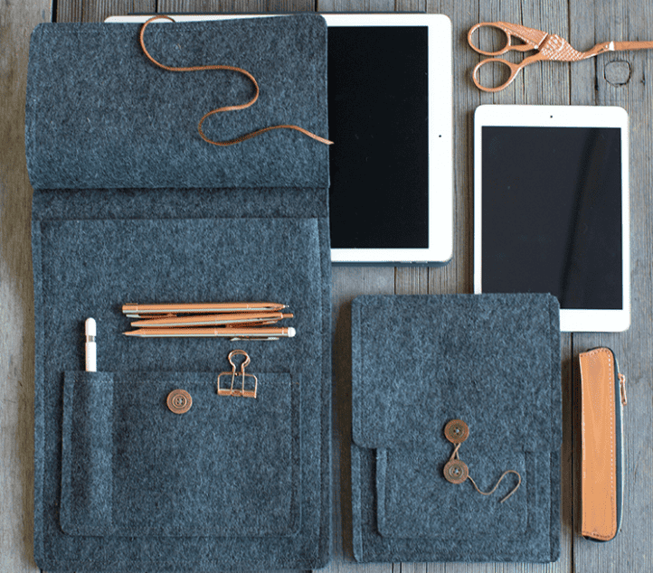 Keçeden tablet yapımı